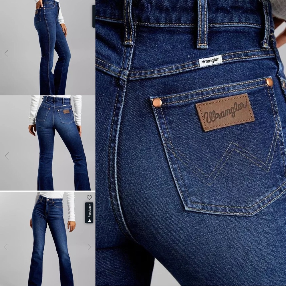 27/34 ,Wrangler ,Westward 626 High Rise Boot Jean (Buckle purchase)